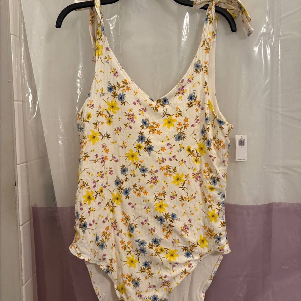 Floral Print Bodysuit